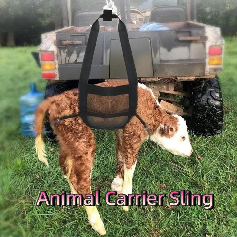 Heavy Duty Calf Weighing Sling Adjustable Animal Carrier Sling  For Dogs Pigs Lambs Goats Calves