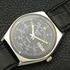 VINTAGE SEIKO 5 AUTOMATIC 6309A JAPAN MENS BLACK COLOR DIAL WATCH A701520-5 R206b-a701520