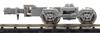 Greenmax N gauge NA321 collecting bogie 1 car set 5033 Railway model supplies non-current