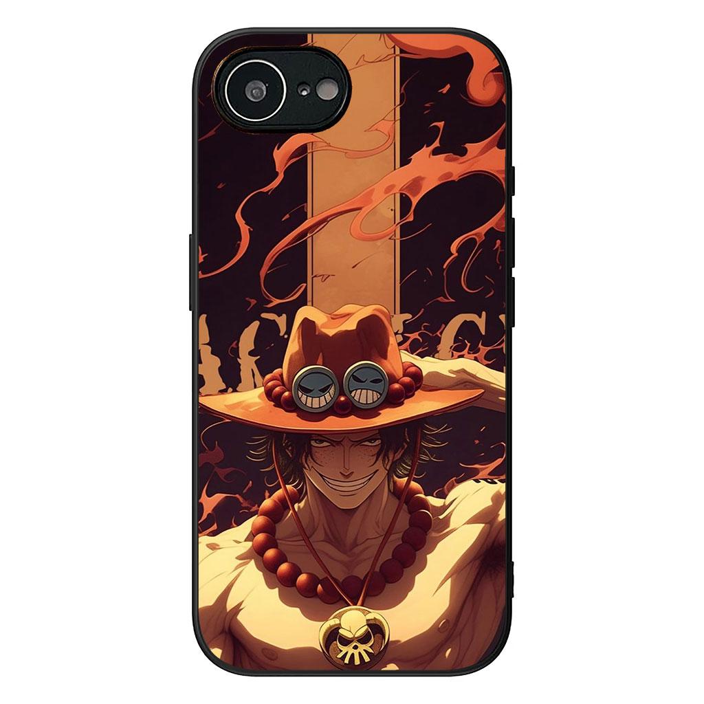 

for Samsung Galaxy A36 A17 A26 A07 A35 A54 A53 A13 A33 A34 S8 S9 S20 S21 FE S10 Plus Case Ace Roronoa Zoro One Pieces Luffy Galaxy S8+