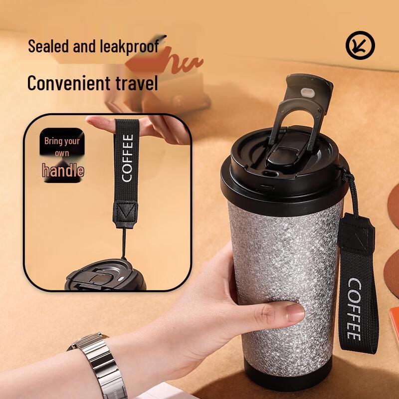 Le Qian Chu Portable Titanium Insulated Coffee Mug