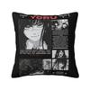 Yoru Chainsaw Man War Devil Pillowcases Bed Car Asa Mitaka Cushion Case Creative Decorative Pillow Cover 45*45