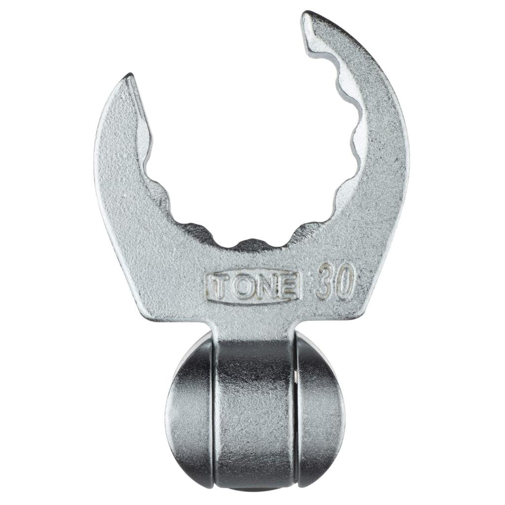 TONE Flex Crowfoot Wrench 30mm Width 4DCF-30F, 12.7mm (1/2") Drive,