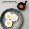Multifunctional Stainless Egg Cooker, Large Nonstick Egg Boiler with Hanging Hook for Steamed Eggs, Home Kitchen Tool