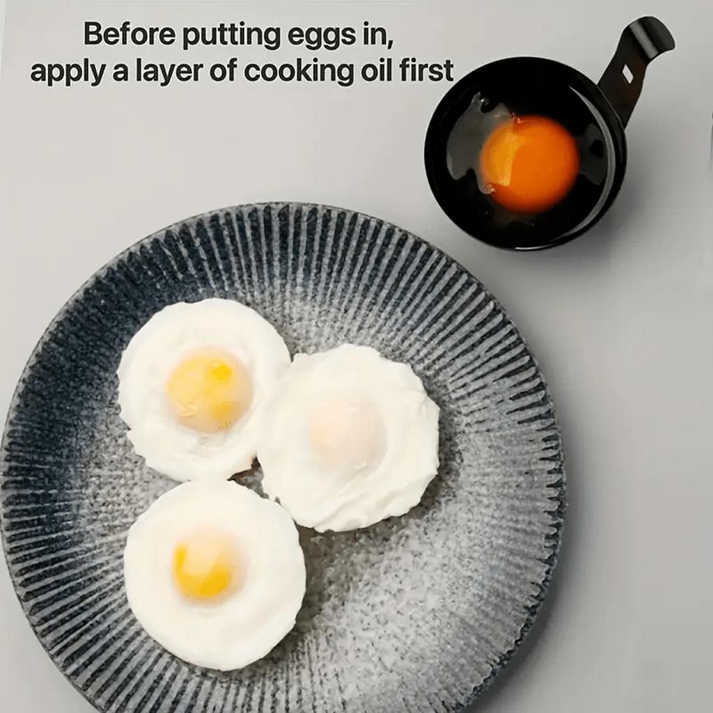 Multifunctional Stainless Egg Cooker, Large Nonstick Egg Boiler with Hanging Hook for Steamed Eggs, Home Kitchen Tool