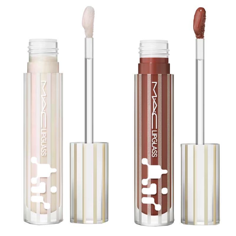 Mac Lipglass Air Non-Sticky Gloss 2 Piece Set #221+#228