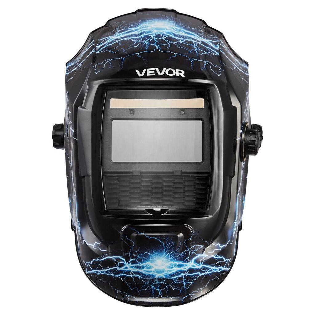 Welding Helmet Auto Darkening, 93 X 43 Mm True Color Welding Hood, Solar Powered Welder Mask 2 Arc Sensors, Shade 4/9-13 for TIG MIG ARC Weld Grinding