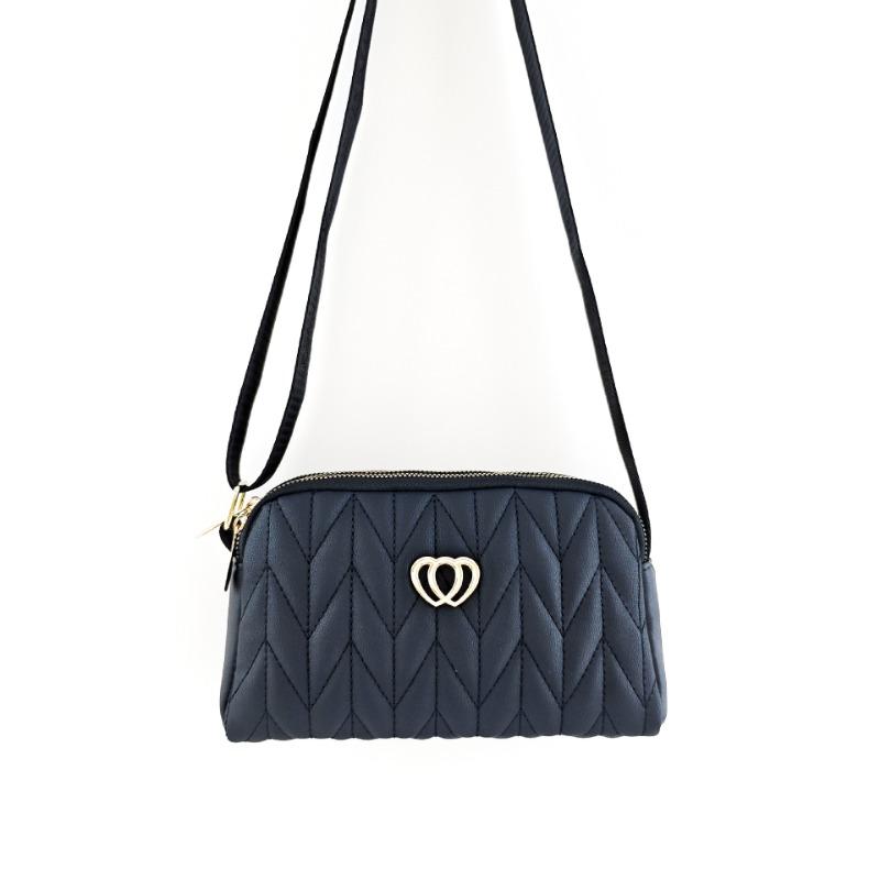 

Женская сумка с ромбовидным узором, большой вместимости, новая сумка-мессенджер, простая и высококлассная модная женская сумка через плечо чёрный