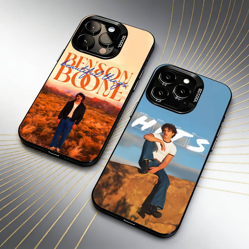 Beautiful Things B-Benson B-Boone-e Phone Case For iPhone 16 17 15 14 12 13 Pro Max Black Color Shockproof Cover