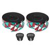Bike Handlebar Skid Resistance Handle Bar Tapes Road Bicycle Bend Handlebar Damping Wrap Fixing Strapsgreen red white
