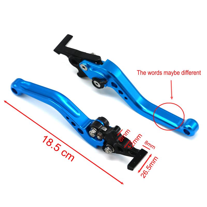 LMoDri Motorcycle Moped Scooter Electric Bicycle CNC Modification Parts Brake Lever Both Front Rear Discbrake For Yamaha