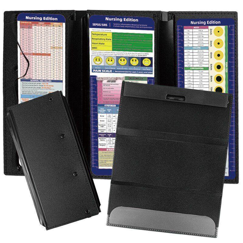 

In Stock: Upgraded Foldable A4 Nurse Writing Board with Clip & Stickers A4 black foldable board (with fixing strip)