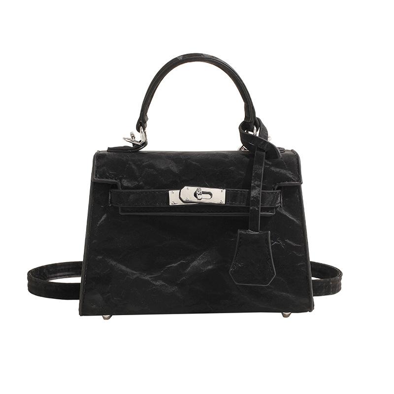 

This year s popular bag ladies 2025 new summer fashion versatile handbag niche design shoulder underarm bag чёрный