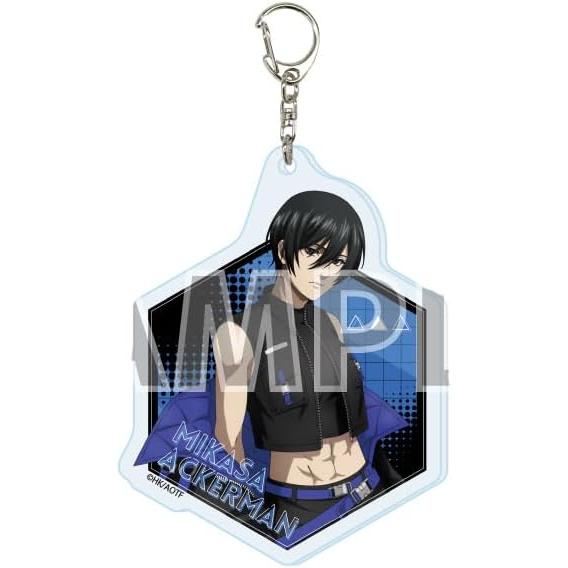 Attack on Titan The Final Season 03 Mikasa Ackerman Cyberpunk Ver. Acrylic Keychain