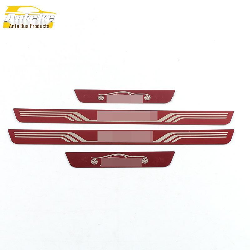 Edelstahl Einstiegsleisten für Dongfeng Fengshen AX4 - Dekorative Stoßfänger- und Willkommenspedalaufkleber