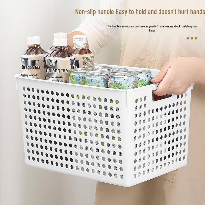 T Husholdnings Multifunksjonell Oppbevaringskurv: Snacks, Leker, Bøker og Diverse Organizer