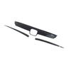For Honda Accord   Grill Garnish Molding Trim&Eyelid Cover Gloss Black .