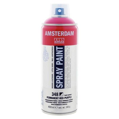 Färgburk Amsterdam 400ml permanent röd lila