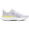 Nike React Infinity Run Flyknit 2 Blanc Citron Clair Femme CT2423-100
