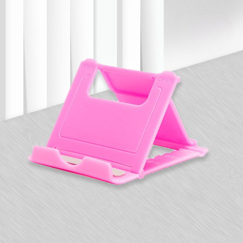 1pc Mini Desktop Lazy Person's Foldable Stand For Mobile Phone And Tablet, Portable And Adjustable