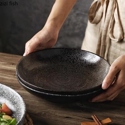 Japans Creatief Keramisch Diep Bord Creatief Saladebord Diep Soepbord Dessertborden Moleculaire Keuken Specialiteit Servies