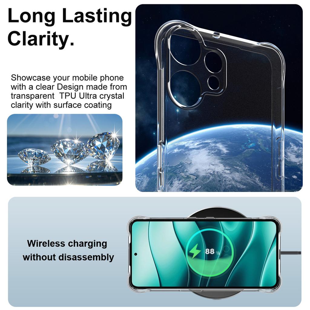 Für Nothing CMF Phone 2 Pro 5G Handyhülle IMAK Stoßfeste Weiche Hülle