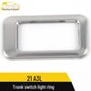 21 A3L Trunk Switch Bright Ring Button Trim Sticker for Car