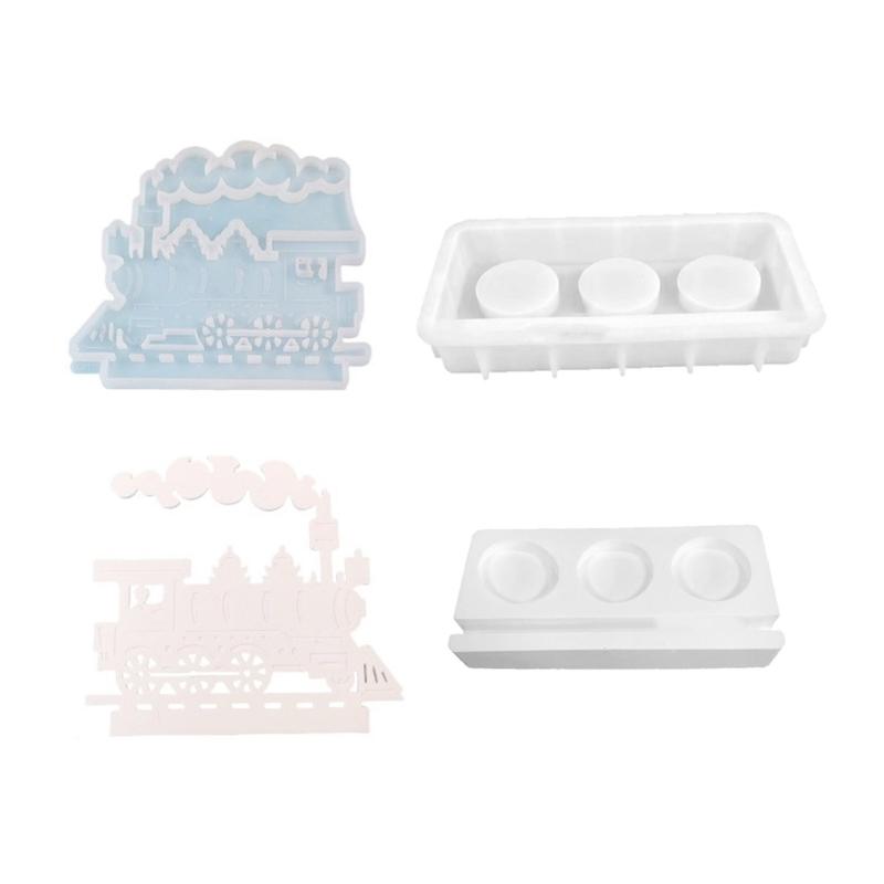 Silicone Crafting Moulds Easy Demolding Moulds Steamer Candle Base Molds Flexible Silicone Mold Candle Holder Molds 1