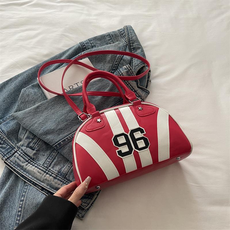 

Спортивная сумка Spice Girls Wind Женская сумка Тренд Сумка для боулинга Модная повседневная сумка через плечо красный