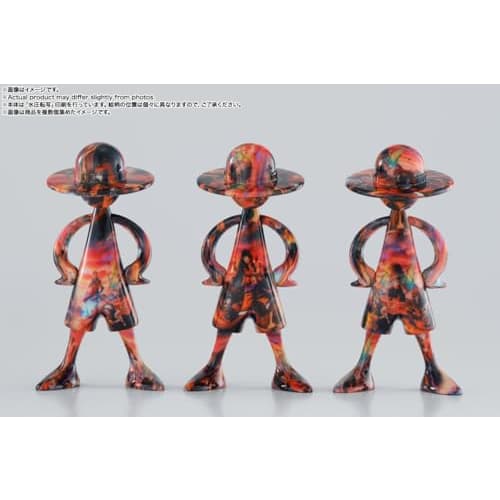 TAMASHII NATIONS LUFFY's ONE PIECE Adventure Memories Vol.1 (BOX) Approximately 86mm ABS Painted Finished Figure