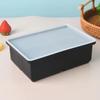 New Silicone Ice Making Mold Leak Proof Lid 4 Grid Food Freezing Molds Square Shape Large Capacity Ice Cube Tray Kitchen Use