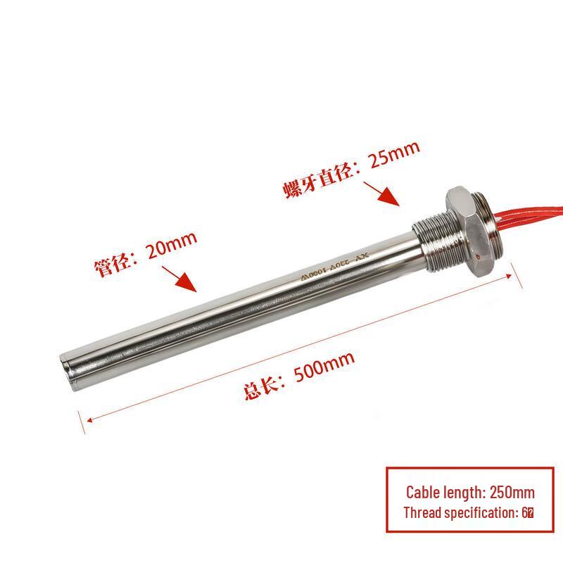Stainless Steel Single-Head Electric Heating Rod