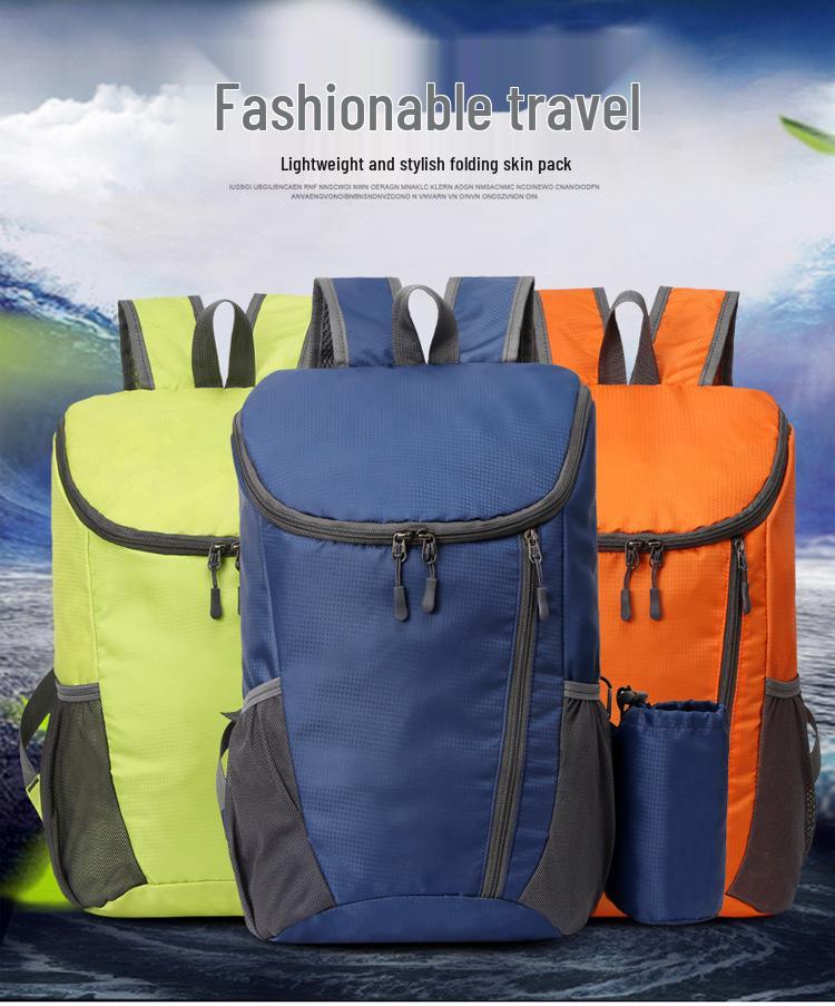 2024 Large Capacity Foldable Lightweight Travel Backpack - Customizable Logo