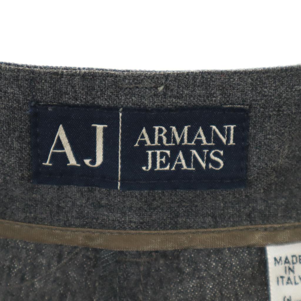 Armani Jeans Made In Italy Slacks Pants 38 Charcoal Gray Women Used