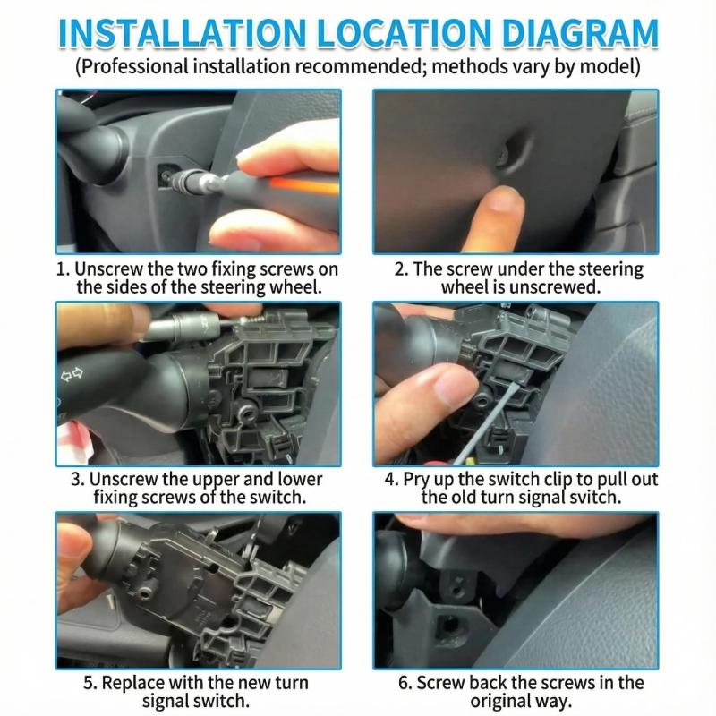 Automotive Steering Column Switches for Signal Control Windshield Wiper Function and Lighting Adjustment 15923682 84049754