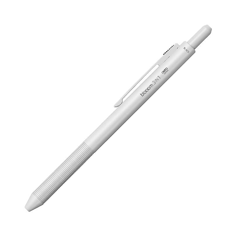 

auto multifunction pen bloom 3in1 ice white MF-25B3-WT