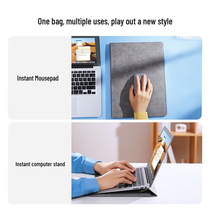 Ugreen 14-inch PU Leather Laptop Sleeve