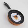 Funny Silent Kitchen Wall Clocks Creative Frying Pan Wall Watch With Egg Modern Digital Clock For Home Kitchen