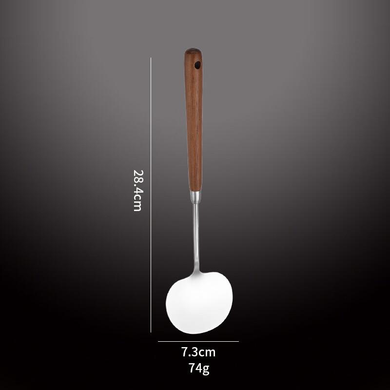 

Zhishi Walnut Handle 5-Piece Kitchen Utensil Set