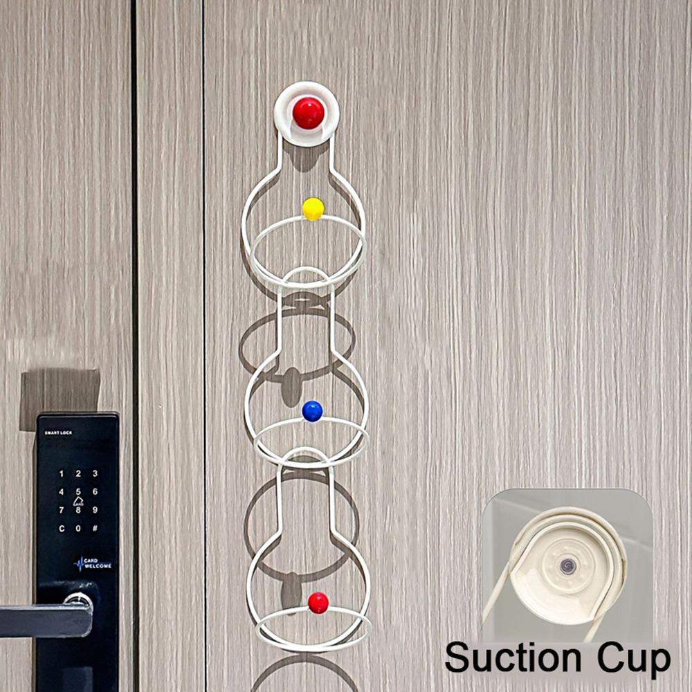 

Круглая присоска Стойка для хранения шляп Дофаминовая подставка для шляп Вешалка для бейсболок Гостиная Style B-3 Rings