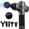 Limited Stocks Fascial Massage Gun Deep Tissue Body Massager For Muscle Pain Relief Lcd Display Adjustable Speeds