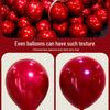 Double Layer Red Latex Balloons Set for Wedding & Engagement Room Decorations
