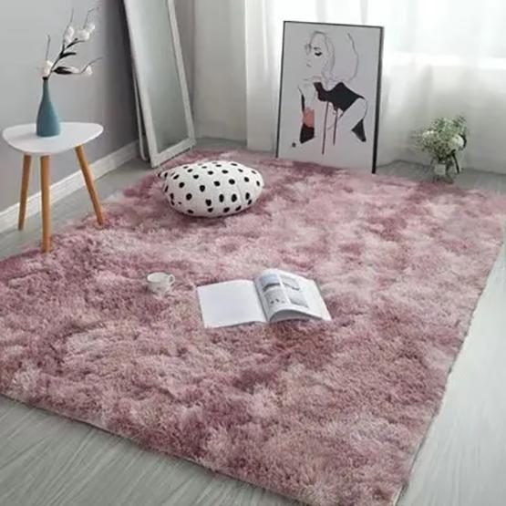 WTEMPO Vintage Weiche Plüsch Wohnzimmerteppiche Vier Jahreszeiten Universell Schmutzabweisende Decken High-End Haptik Zuhause Schlafzimmer Dicke Große Bodenmatten