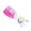Simulated Car Key Lock Toy Remote Controller with Light Music Children Early Educational ToysPink