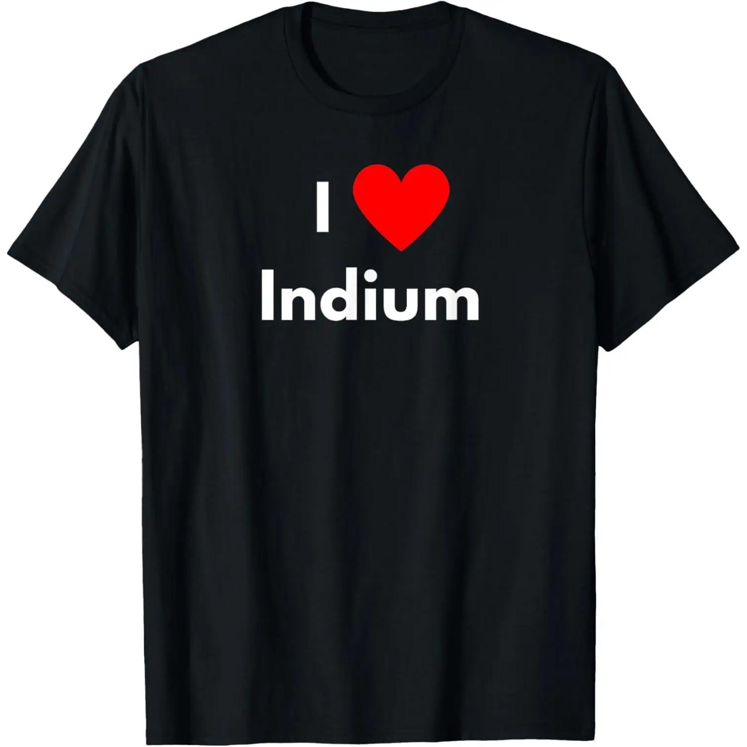 

Fun Graphic-I love Indium T-Shirt XXXXXL різнокольоровий