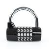 Password Lock, Padlock, U-Lock, Auxiliary Lock, 5-Digit Adjustable Number Lock, Anti-Theft Combination Lock, Outdoor, School, Business, Wareh