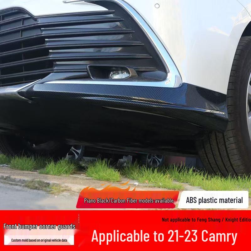 Eighth Gen Camry Front Bumper Protector Kit and Lip Splitter Accessories