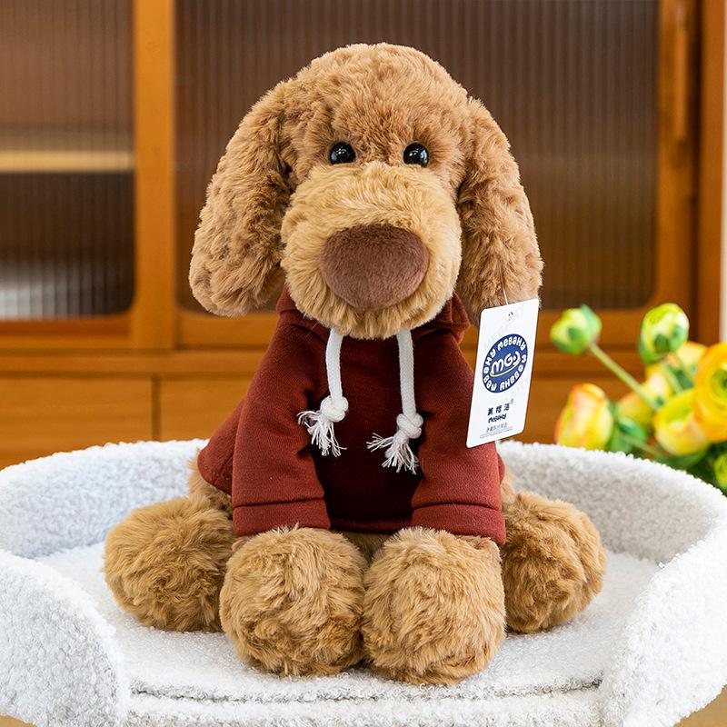 Cat Plush Toy Little Fox Desk Pendulum Cute Pet Lop Ear Dog Home Ornament