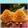Starshaped Plush Ornament With Pp Cotton Filling For Christmas Tree Decorations