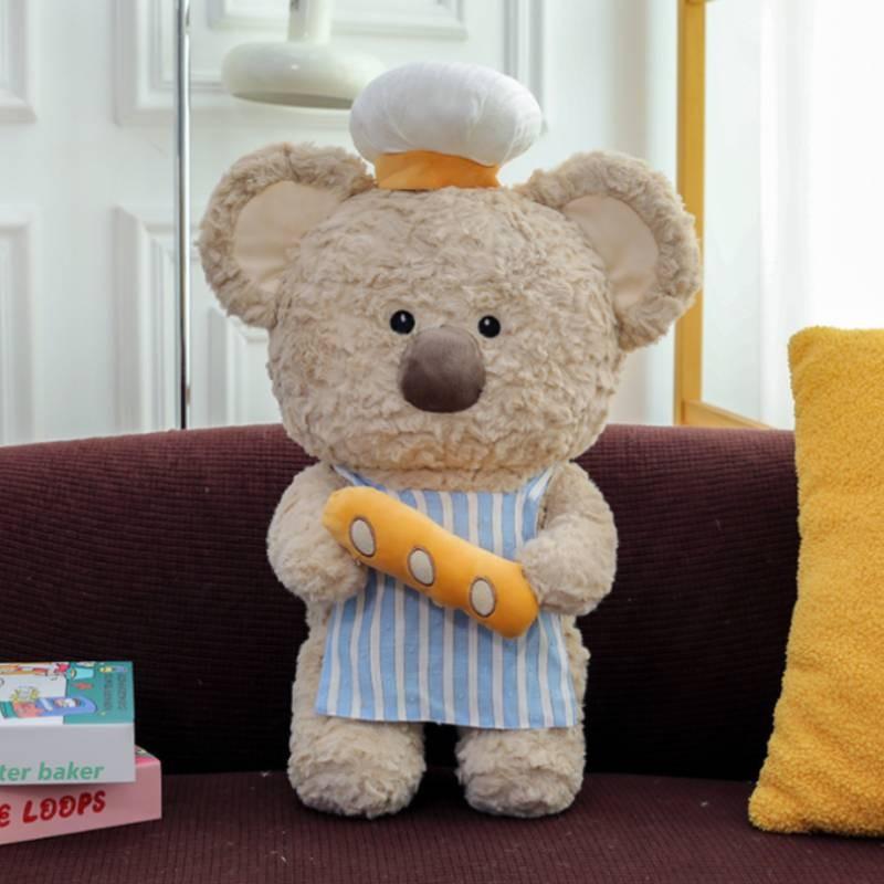 Charming Bear Chef Plush Bakinginspired Cute Collectible Birthday Gift Kids For